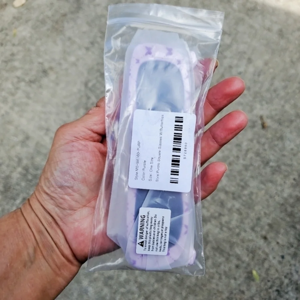 Dolls Kill Purple Butterfly Sunglasses‎ NWT